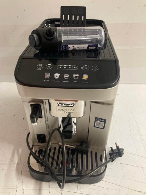Lot 20  
            Nottingham SR3 - Delivery Only 

                
DE'LONGHI MAGNIFICA EVO FULLY AUTOMATIC ESPRESSO MACHINE ORIGINAL RRP £449