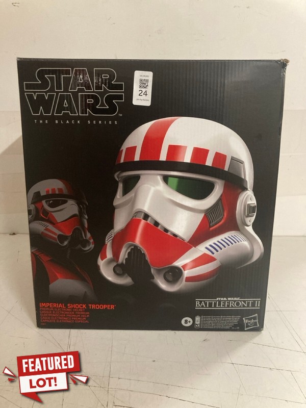 Lot 24  
            Nottingham SR3 - Delivery Only 

                
STAR WARS THE BLACK SERIES IMPERIAL SHOCK TROOPER
