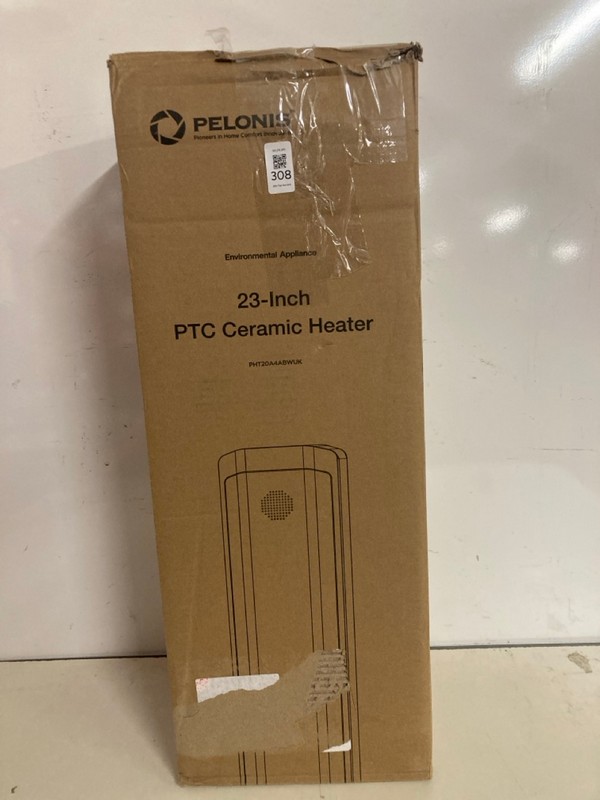 Lot 308  
            Nottingham SR3 - Delivery Only 

                
PELONIS 23-INCH PTC CERAMIC HEATER