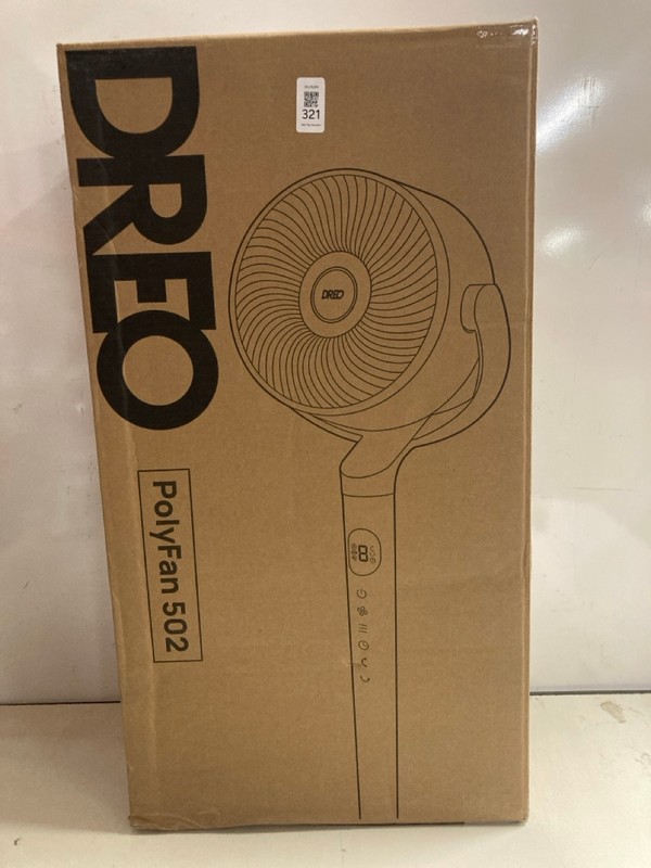 Lot 321  
            Nottingham SR3 - Delivery Only 

                
DREO POLYFAN 502