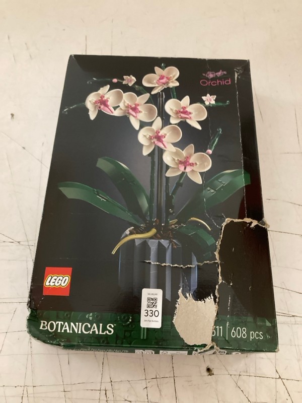 Lot 330  
            Nottingham SR3 - Delivery Only 

                
LEGO BOTANICALS ORCHID