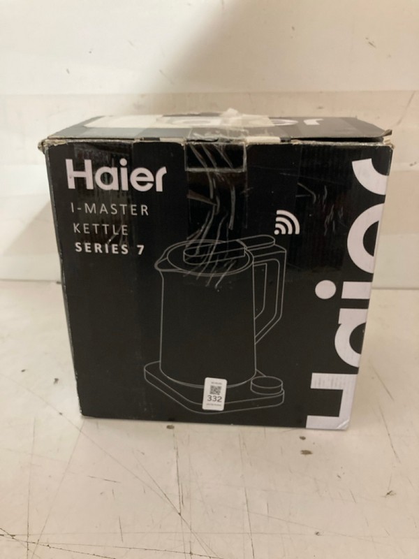 Lot 332  
            Nottingham SR3 - Delivery Only 

                
HAIER I-MASTER KETTLE SERIES 7