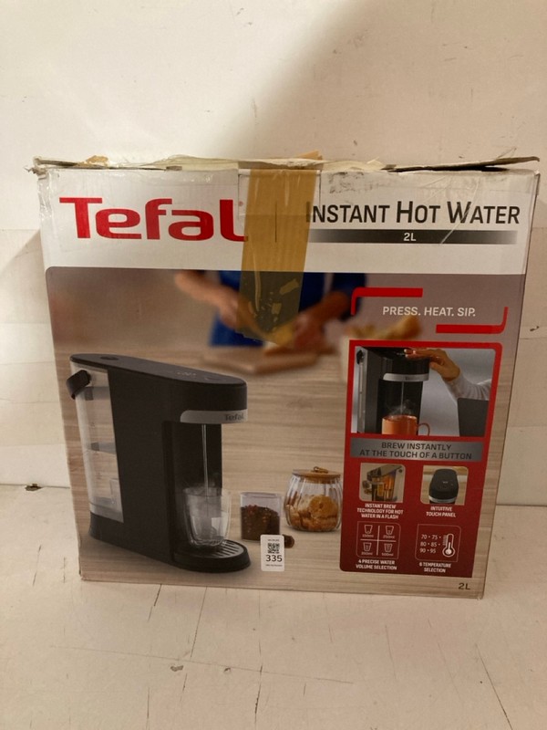 Lot 335  
            Nottingham SR3 - Delivery Only 

                
TEFAL INSTANT HOT WATER DISPENSER