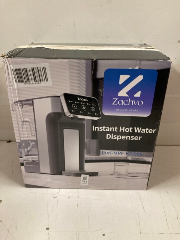 Lot 344  
            Nottingham SR3 - Delivery Only 

                
ZACHVO INSTANT HOT WATER DISPENSER