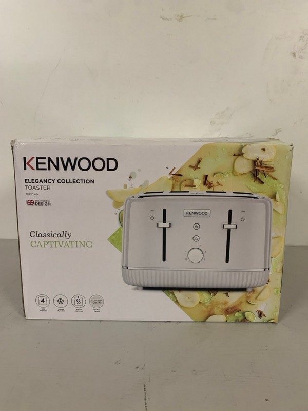 Lot 398  
            Nottingham SR3 - Delivery Only 

                
KENWOOD ELEGANCY COLLECTION TOASTER