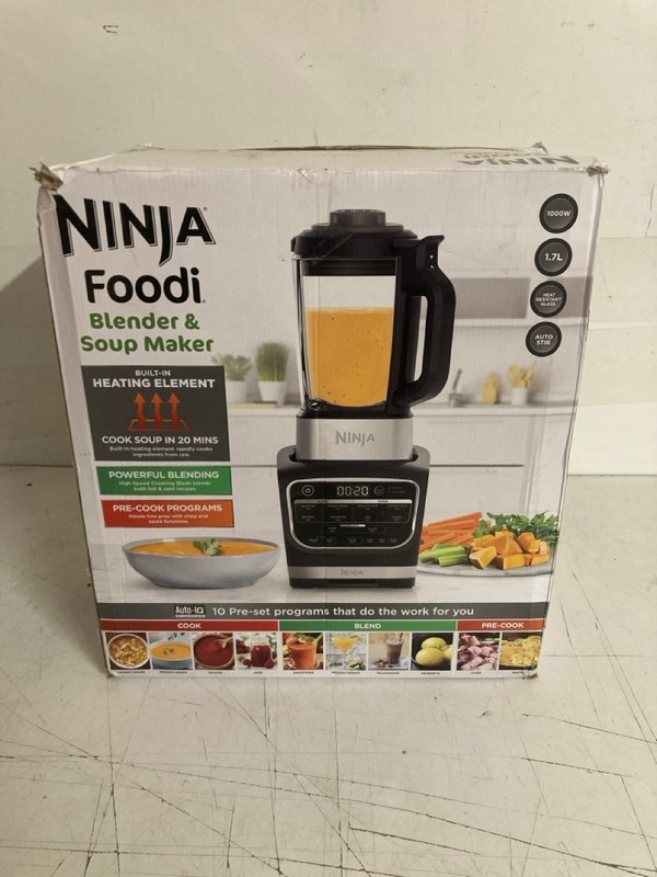 Lot 39  
            Nottingham SR3 - Delivery Only 

                
NINJA FOODI BLENDER & SOUP MAKER