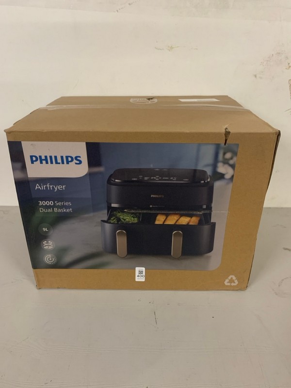 Lot 400  
            Nottingham SR3 - Delivery Only 

                
PHILIPS 3000 SERIES AIR FRYER