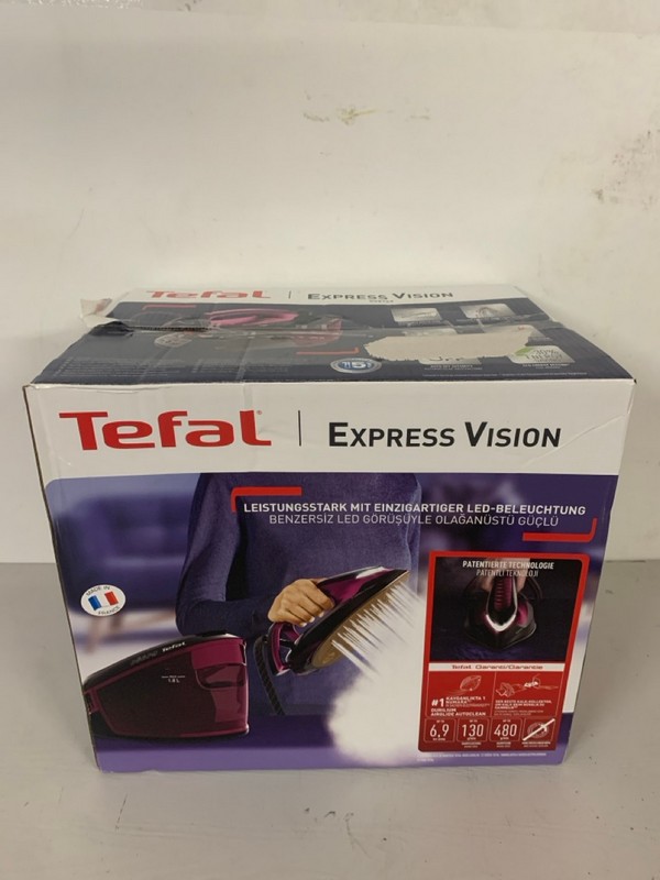 Lot 403  
            Nottingham SR3 - Delivery Only 

                
TEFAL EXPRESS VISON STEAM IRON