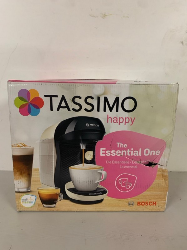 Lot 406  
            Nottingham SR3 - Delivery Only 

                
BOSCH TASSIMO HAPPY COFFEE MACHINE
