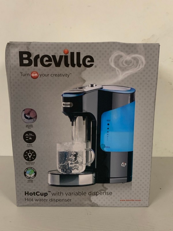 Lot 419  
            Nottingham SR3 - Delivery Only 

                
BREVILLE HOT WATER DISPENSER
