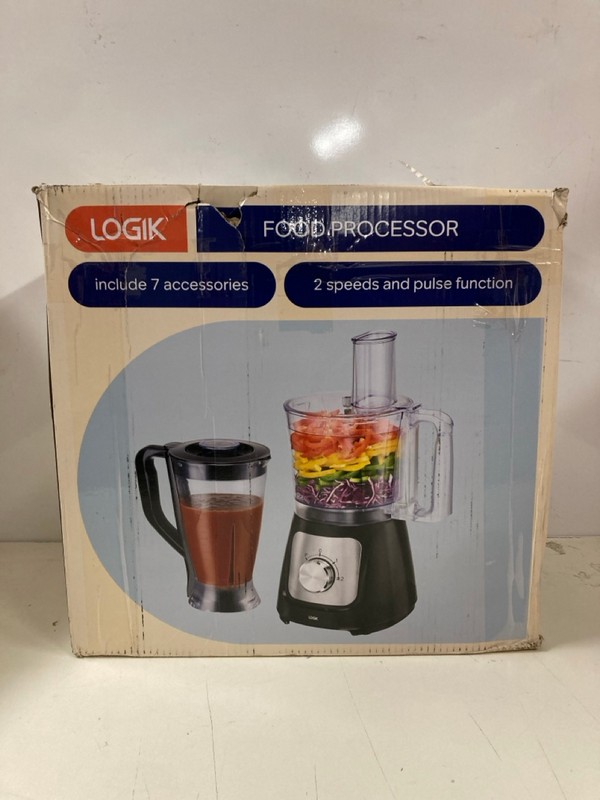 Lot 440  
            Nottingham SR3 - Delivery Only 

                
LOGIK 800W FOOD PROCESSOR