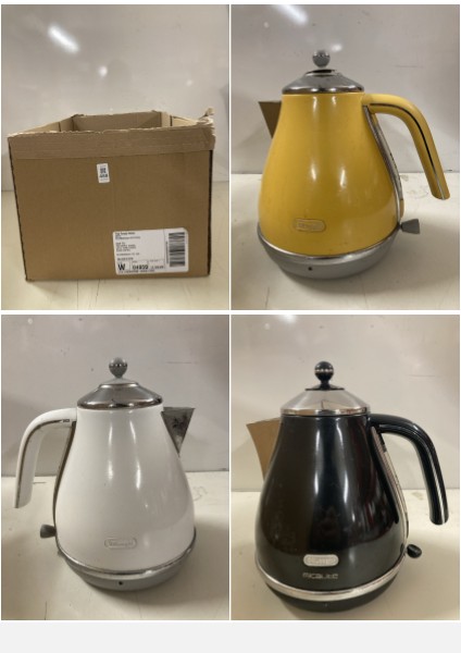 Lot 488  
            Nottingham SR3 - Delivery Only 

                
BOX OF DE'LONGHI KETTLES