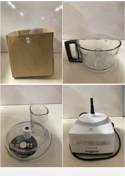 Lot 489  
            Nottingham SR3 - Delivery Only 

                
BOX OF VARIOUS KITCHEN ITEMS TO INCLUDE MAGIMIX BASE