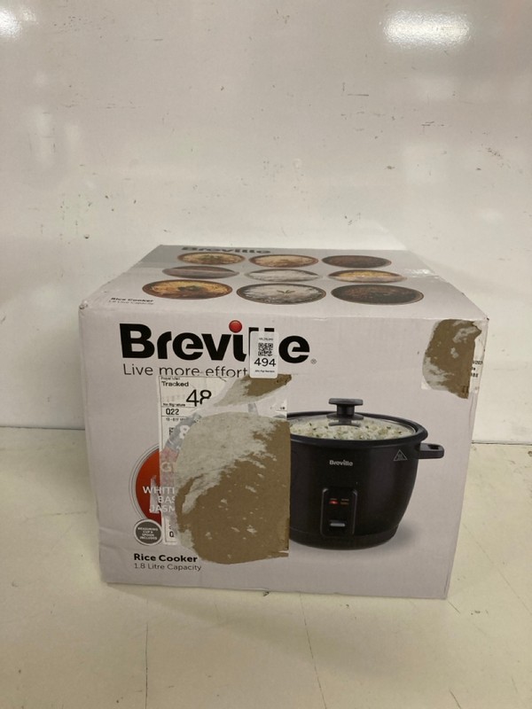 Lot 494  
            Nottingham SR3 - Delivery Only 

                
BREVILLE 1.8L RICE COOKER