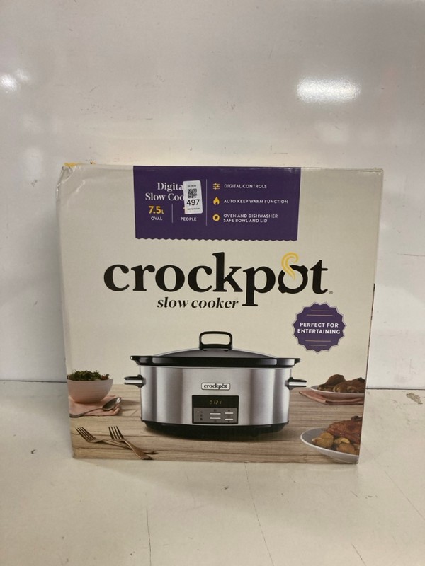 Lot 497  
            Nottingham SR3 - Delivery Only 

                
CROCKPOT SLOW COOKER