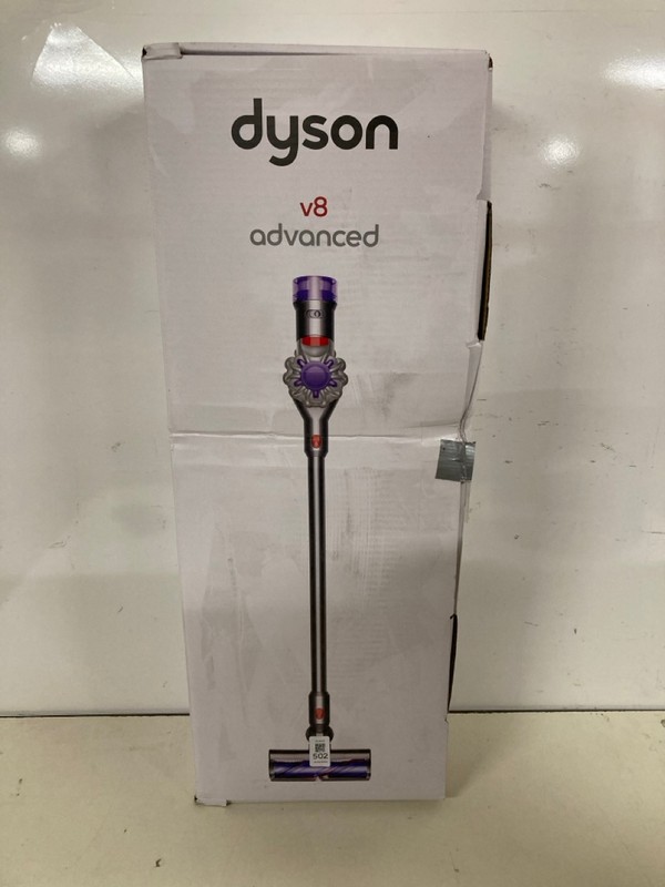 Lot 502  
            Nottingham SR3 - Delivery Only 

                
DYSON V8 ADVANCED CORDLESS VACUUM CLEANER