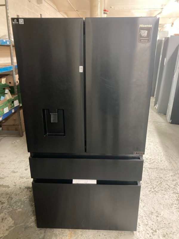 Lot 12  
            Nottingham SR4 - Delivery Or Collection 

                
HISENSE AMERICAN STYLE FRIDGE FREEZER MODEL: RF749N4SWFE