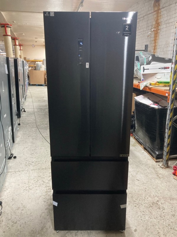 Lot 15  
            Nottingham SR4 - Delivery Or Collection 

                
HISENSE AMERICAN STYLE FRIDGE FREEZER MODEL: RF632N4AFC1
