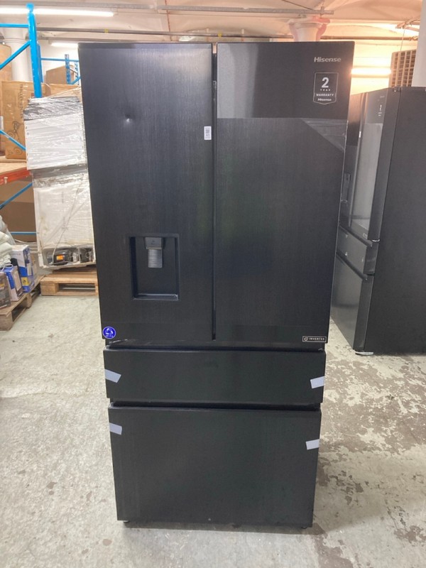 Lot 41  
            Nottingham SR4 - Delivery Or Collection 

                
HISENSE AMERICAN STYLE FRIDGE FREEZER MODEL: RF540N4WFE