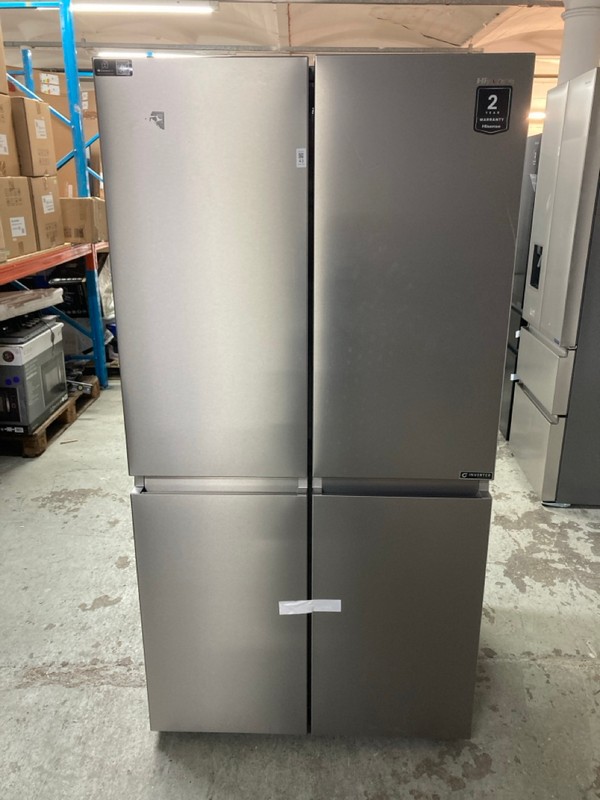Lot 43  
            Nottingham SR4 - Delivery Or Collection 

                
HISENSE AMERICAN STYLE FRIDGE FREEZER MODEL: RQ758N4SASE