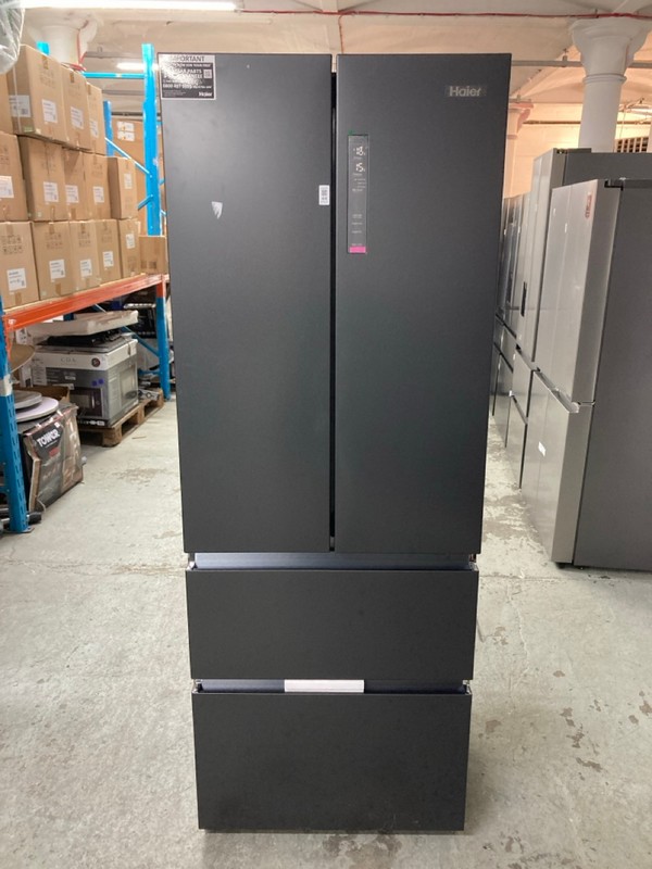 Lot 44  
            Nottingham SR4 - Delivery Or Collection 

                
HAIER AMERICAN STYLE FRIDGE FREEZER MODEL: HFR5719ENPB