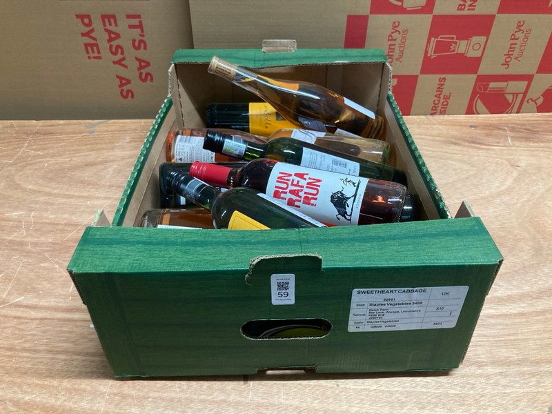 Lot 59  
            Nottingham SR4 - Collection Only 

                
BOX OF ALCOHOL TO INC ARABELLA SAUVIGNON BLANC (18+ I.D MAYBE REQUIRED) (COLLECTI...