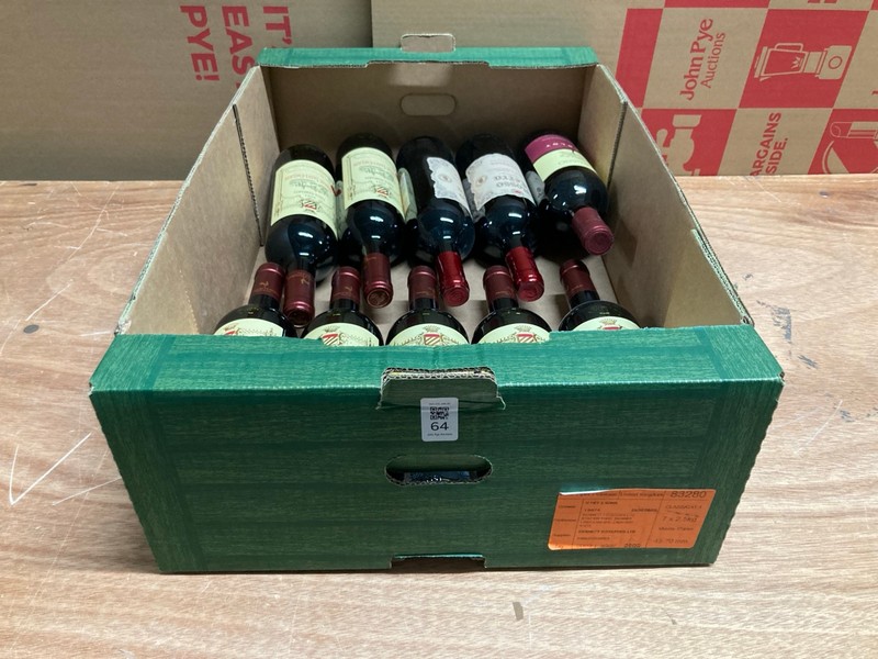 Lot 64  
            Nottingham SR4 - Collection Only 

                
QTY OF ALCOHOL TO INC VIEUX REMPARTS LUSSAC SAINT-EMILLION GRAND VIN DE BORDEAUX ...