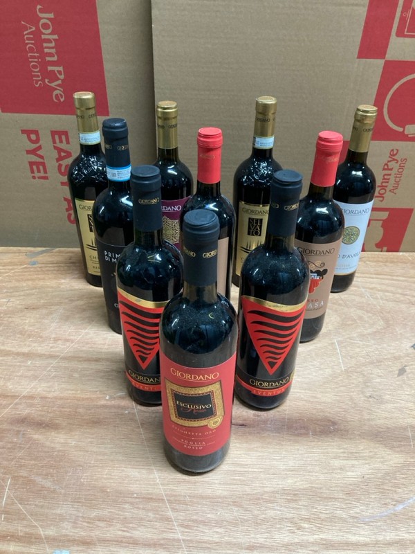 Lot 69  
            Nottingham SR4 - Collection Only 

                
QTY OF ALCOHOL TO INC GIORDANO NERO D'AVOLA SICILIA (18+ ONLY ID MAY BE REQUIRED ...