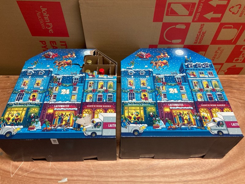 Lot 88  
            Nottingham SR4 - Collection Only 

                
2 X BOXES OF WINE CHRISTMAS ADVENT CALLENDER (18+ ONLY ID MAY BE REQUIRED COLLECT...