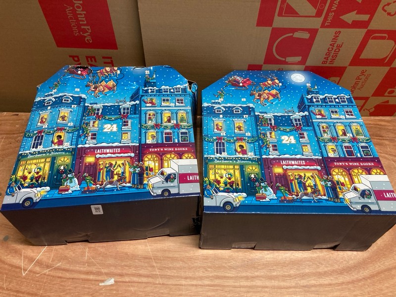 Lot 89  
            Nottingham SR4 - Collection Only 

                
2 X BOXES OF WINE CHRISTMAS ADVENT CALLENDER (18+ ONLY ID MAY BE REQUIRED COLLECT...