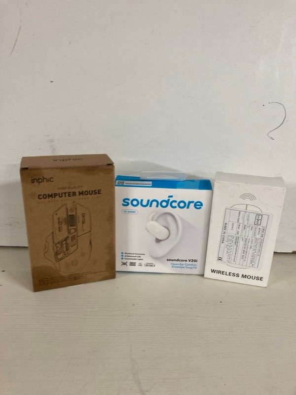 Lot 111  
            Nottingham SR5 - Delivery Only 

                
3 X TECH ITEMS TO INC SOUNDCORE