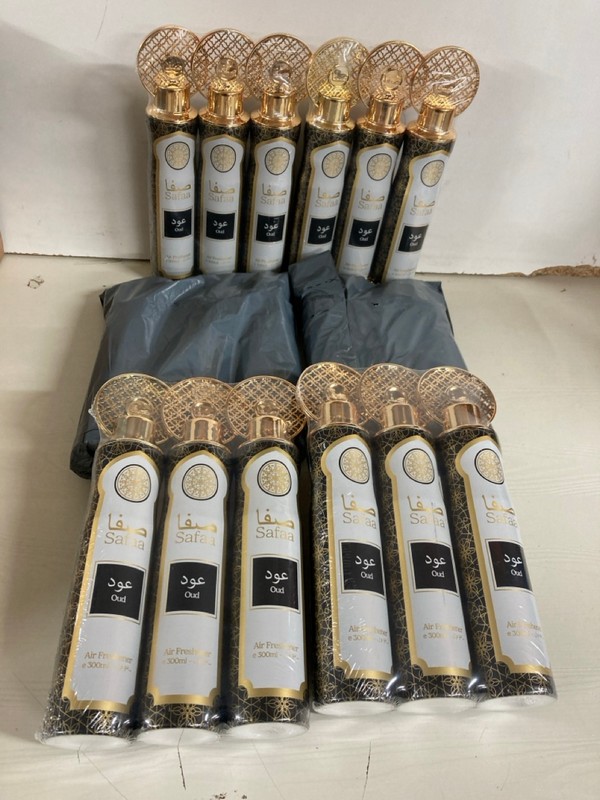 Lot 120  
            Nottingham SR5 - Delivery Only 

                
LARGE QTY OF SAFAA OUD AIR FRESHENERS