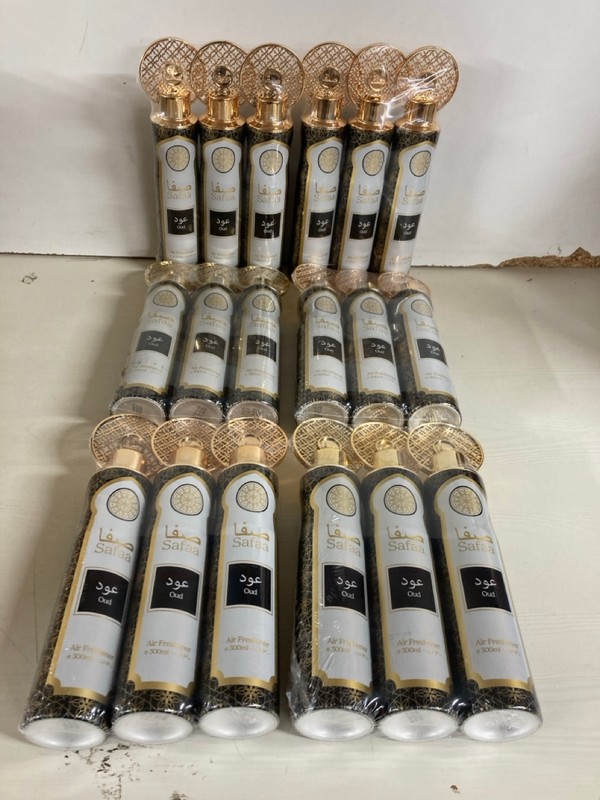 Lot 121  
            Nottingham SR5 - Delivery Only 

                
LARGE QTY OF SAFAA OUD AIR FRESHENERS