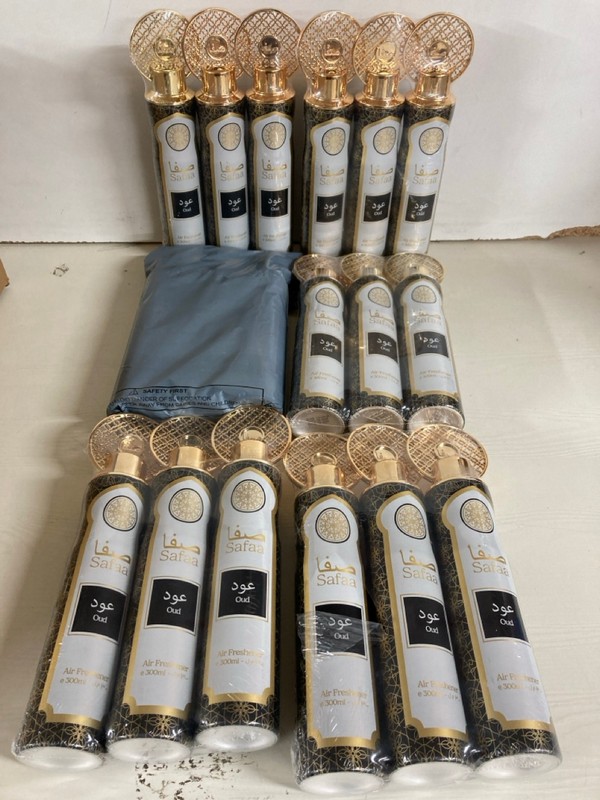 Lot 122  
            Nottingham SR5 - Delivery Only 

                
LARGE QTY OF SAFAA OUD AIR FRESHENERS