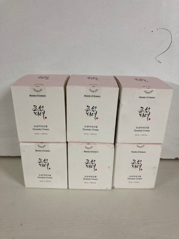 Lot 135  
            Nottingham SR5 - Delivery Only 

                
6 X BEAUTY OF JOSEON DYNASTY CREAMS 50ML (SEALED)