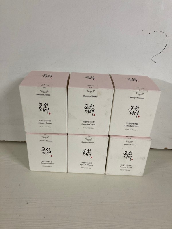 Lot 136  
            Nottingham SR5 - Delivery Only 

                
6 X BEAUTY OF JOSEON DYNASTY CREAMS 50ML (SEALED)