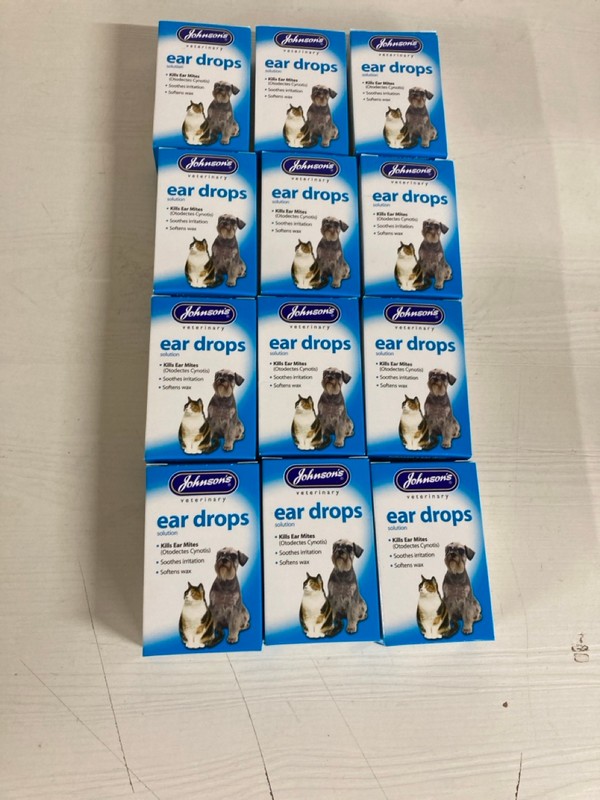 Lot 182  
            Nottingham SR5 - Delivery Only 

                
LARGE QTY OF JOHNSONS EAR DROPS EXP:07/2028