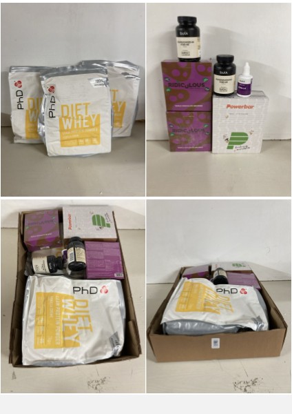 Lot 191  
            Nottingham SR5 - Delivery Only 

                
BOX OF ITEMS TO INC POWERBAR