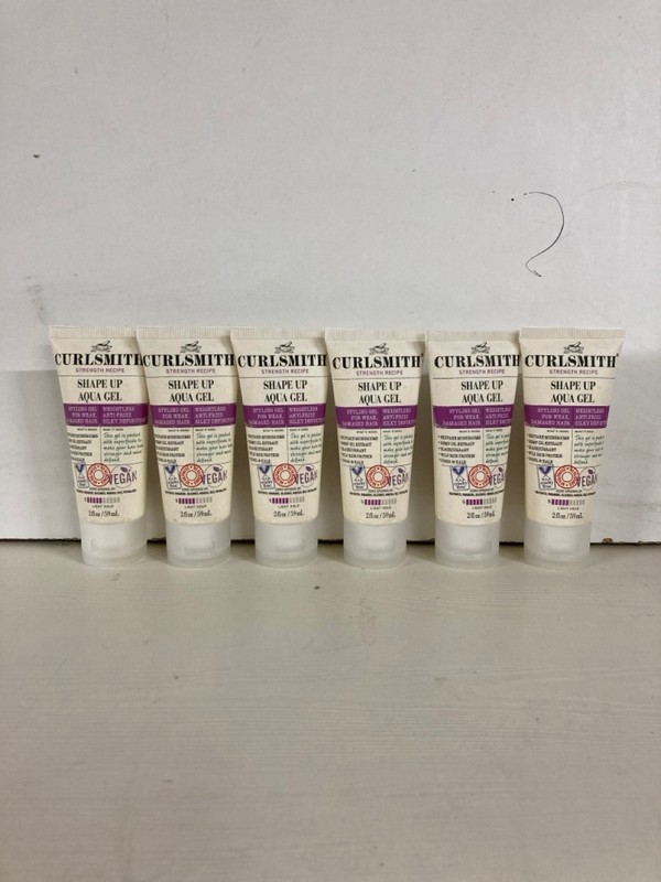 Lot 197  
            Nottingham SR5 - Delivery Only 

                
QTY OF CURLSMITH SHAPE UP AWAU GELS