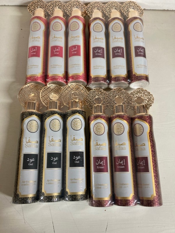 Lot 205  
            Nottingham SR5 - Delivery Only 

                
QTY OF SAFAA AIR FRESHENERS