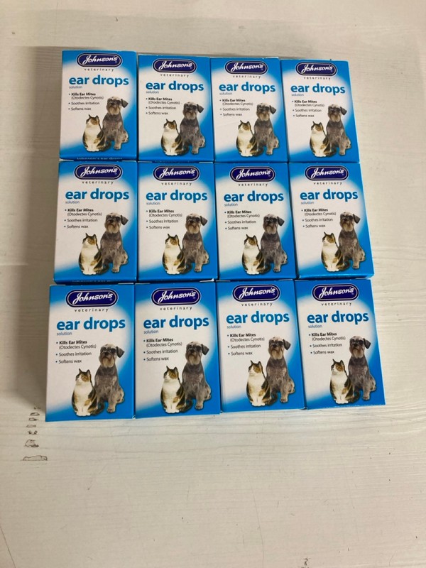 Lot 213  
            Nottingham SR5 - Delivery Only 

                
LARGE QTY OF JOHNSONS EAR DROPS EXP:07/2026