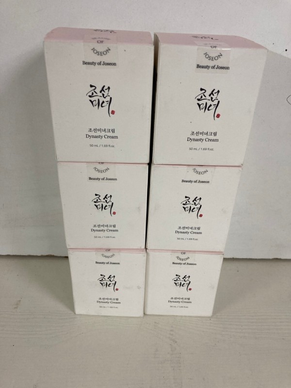 Lot 221  
            Nottingham SR5 - Delivery Only 

                
6 X BEAUTY BY JOSEON DYNASTY CREAMS (SEALED)
