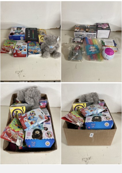 Lot 224  
            Nottingham SR5 - Delivery Only 

                
BOX OF CHILDREN'S TOYS TO INC POP! RON WEASLEY