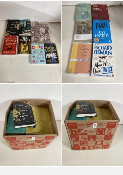 Lot 227  
            Nottingham SR5 - Delivery Only 

                
BOX OF VARIOUS BOOKS TO INC BE WATER MY FRIEND