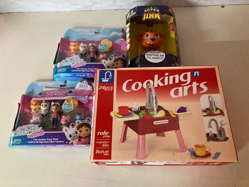 Lot 239  
            Nottingham SR5 - Delivery Only 

                
BOX OF CHILDREN'S TOYS TO INC SUPER MAGIC JINN