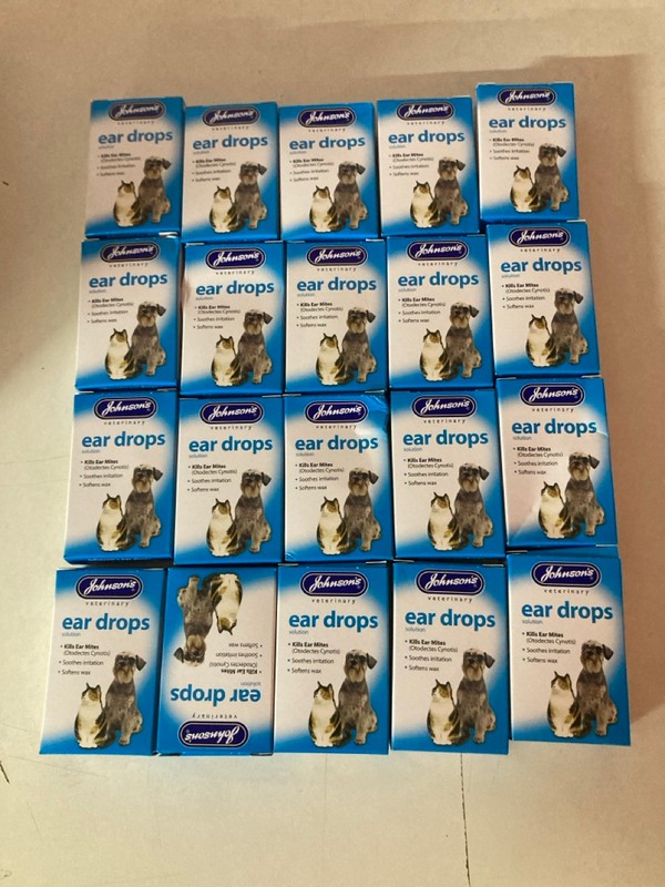 Lot 243  
            Nottingham SR5 - Delivery Only 

                
LARGE QTY OF JOHNSONS EAR DROPS BBE:07/2026