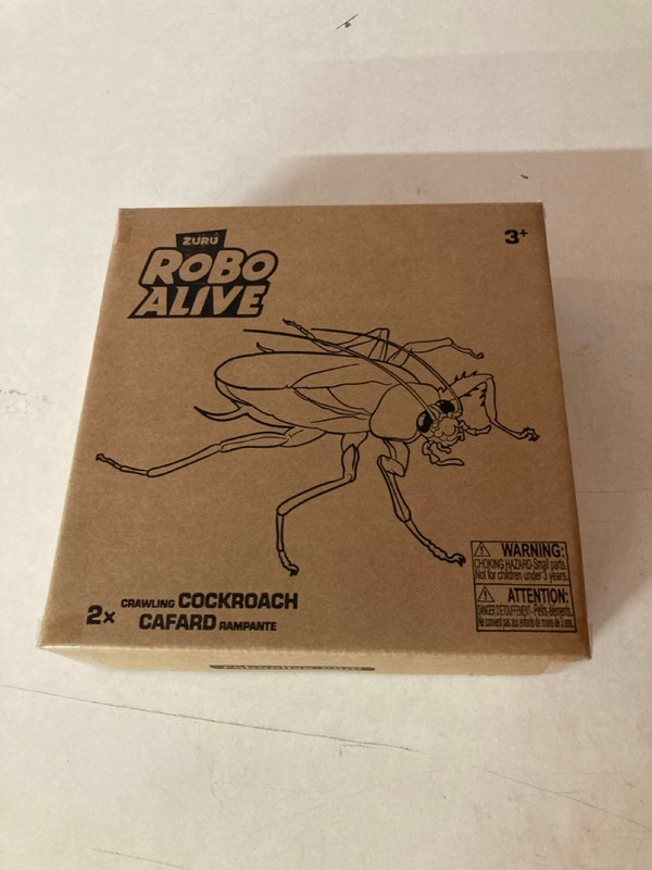 Lot 273  
            Nottingham SR5 - Delivery Only 

                
QTY OF ZURU ROBOALIVE CRAWLING COCKROACHES