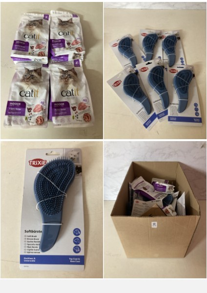 Lot 275  
            Nottingham SR5 - Delivery Only 

                
BOX OF PET ITEMS TO INC TRIXIE SOFT BRUSH
