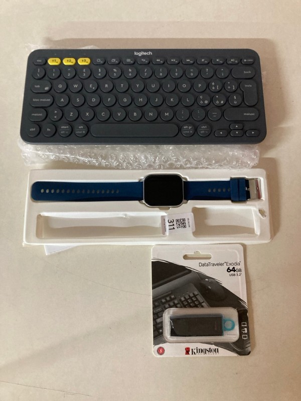 Lot 311  
            Nottingham SR5 - Delivery Only 

                
3 X TECH ITEMS TO INC LOGITECH KEYBOARD