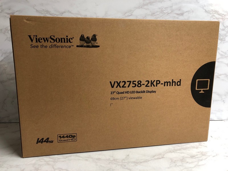 Lot 31  
            Nottingham SR5 - Delivery Only 

                
VIEW SONIC 27" MONITOR MODEL:VX2758-2KP-MHD ORIGINAL RRP:£167 (SEALED)